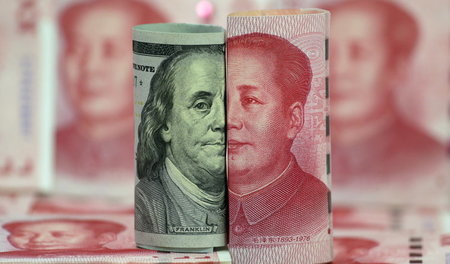 Gegenseitige Abhängigkeit. China hält US-Staatsanleihen im Wert ... Gegenseitige Abhängigkeit. China hält US-Staatsanleihen im Wert ...