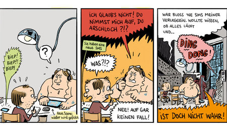 Gérard vereinnahmt alles und jeden um ihn herum