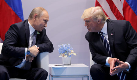 Derzeit herrscht Funkstille: Russlands Präsident Wladimir Putin ...