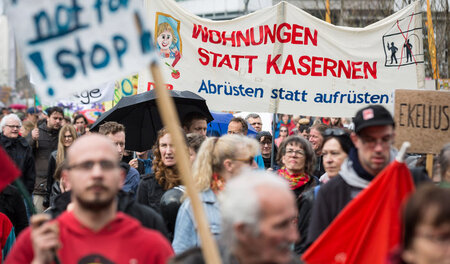 Berlinerinnen und Berliner haben am Sonnabend ein starkes Zeiche...