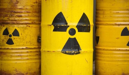Atommüllbehälter setzen häufig Rost an, so auch im niedersächsis...