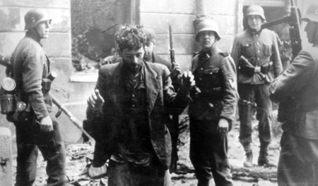 Die jüdischen Kämpfer im Warschauer Ghetto setzten sich den SS-T... Die jüdischen Kämpfer im Warschauer Ghetto setzten sich den SS-T...