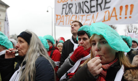 Auch in Österreich leisten Beschäftigte gelegentlich Widerstand....