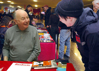 Seit zehn Jahren Chefredakteur: Klaus Steiniger, hier bei der di...