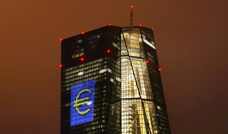 EZB-Zentrale in Frankfurt am Main EZB-Zentrale in Frankfurt am Main