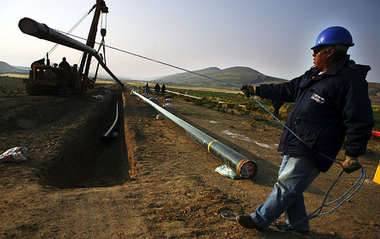 Pipelinebau in Patacayama: Herz der bolivianischen Wirtschaft is...