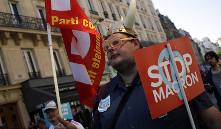Unbeugsame Franzosen: Auch Anhänger der Kommunistischen Partei F...
