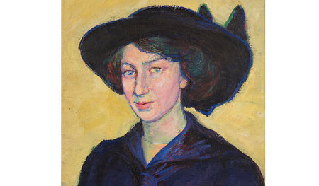 Modernes Frauenporträt: Dora Koch-Stetters »Dame mit Hut« (1918)