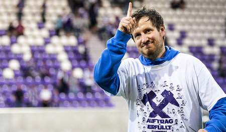 »Vor allem Leere«: Aue-Trainer Hannes Drews »Vor allem Leere«: Aue-Trainer Hannes Drews