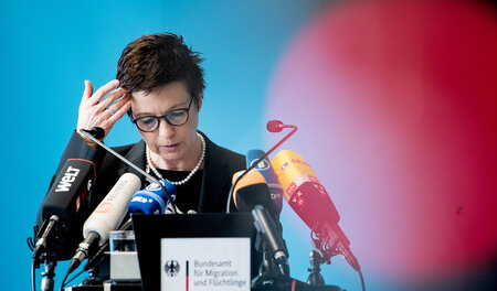 Hat die Justiz am Hals: Jutta Cordt, Präsidentin des Bundesamts ... Hat die Justiz am Hals: Jutta Cordt, Präsidentin des Bundesamts ...