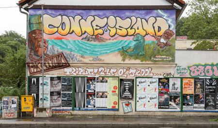 Im linken Leipziger Kulturzentrum »Conne Island« werden teils re...