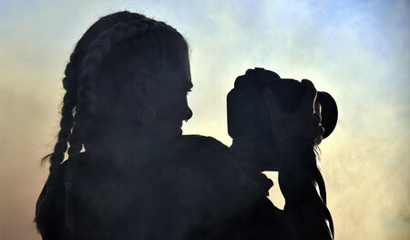 »Nebelwelten«: Nadja Rewicki, 13 Jahre (AG Foto Dresden-Klotzsch...
