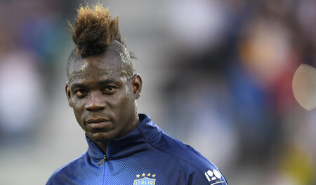 »Ich bitte euch!« Mario Balotelli am Montag in St. Gallen