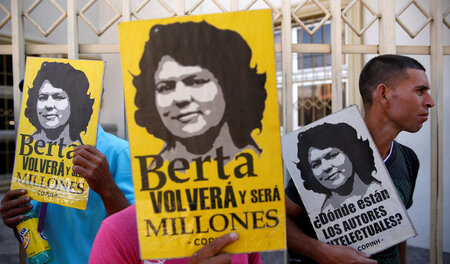»Berta Cáceres wird millionenfach wiederkommen«: Aktionstag am 3...