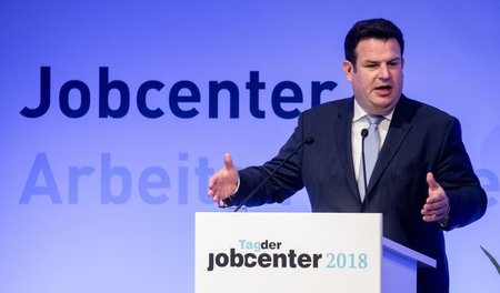 Hubertus Heil war auch da: Am Dienstag versammelten sich Führung...