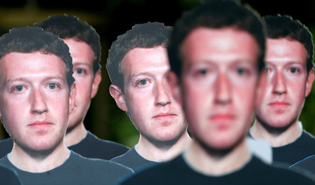 Definiere »Charaktermaske«. Pro-Datenschutz-Proteste mit Mark-Zu...
