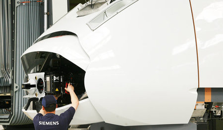Bangen wegen der geplanten Fusion mit Alstom um ihre Arbeitsplät...