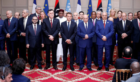 Der französische Präsident Emmanuel Macron konnte sich mal wiede...