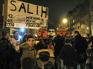 Demonstration in Köln Kalk am vergangenen Freitag Demonstration in Köln Kalk am vergangenen Freitag