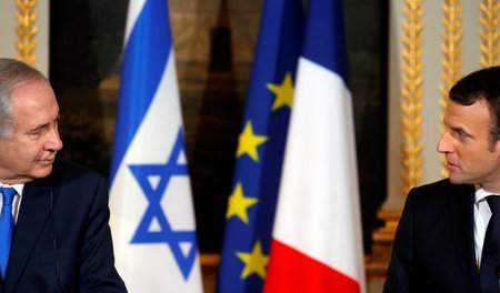 Abgekühltes Verhältnis: Israels Premier Benjamin Netanjahu und F... Abgekühltes Verhältnis: Israels Premier Benjamin Netanjahu und F...