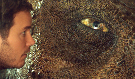 Ich schau dir in die Augen, Kleines (Chris Pratt als Dino-Flüste... Ich schau dir in die Augen, Kleines (Chris Pratt als Dino-Flüste...