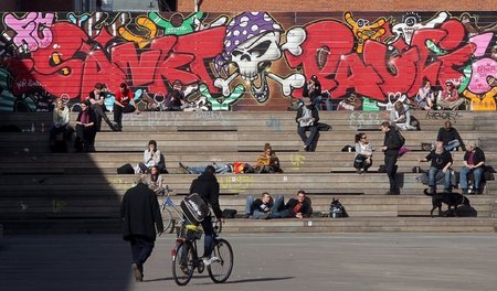 Bei Kommunisten beliebt: Der Hamburger Stadtteil Sankt Pauli