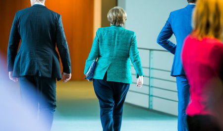 Stimmt nach eigenen Angaben in »62,5 der 63 Punkte« mit Seehofer... Stimmt nach eigenen Angaben in »62,5 der 63 Punkte« mit Seehofer...