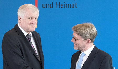 Gute Freunde kann niemand trennen: Horst Seehofer (links) hat si... Gute Freunde kann niemand trennen: Horst Seehofer (links) hat si...