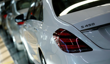 In den USA gebauten Mercedes-Pkw bleiben die Pforten nach China ...