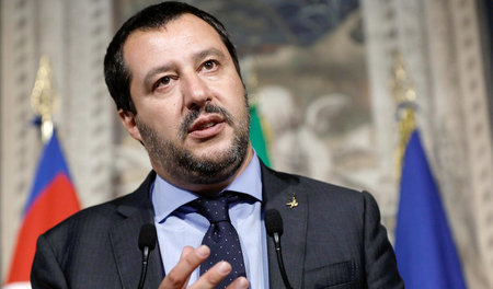 Taktgeber für rassistische Einwanderungspolitik: Der italienisch...