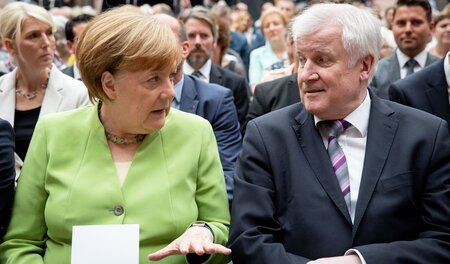 Reiß dich z'samm, du Vollhorst, könnte sie gesagt haben: Kanzler...