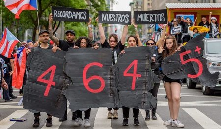 Lediglich 64 Menschen sollen in Puerto Rico nach dem Hurrikan »M... Lediglich 64 Menschen sollen in Puerto Rico nach dem Hurrikan »M...