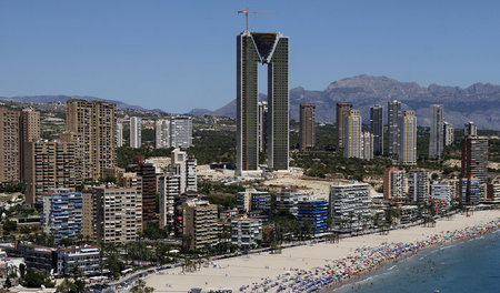 Sinnbild des spanischen Baubooms, der mit der Krise von 2007 nah... Sinnbild des spanischen Baubooms, der mit der Krise von 2007 nah...