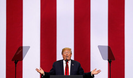 Donald Trump ist im Dauerwahlkampfmodus Donald Trump ist im Dauerwahlkampfmodus