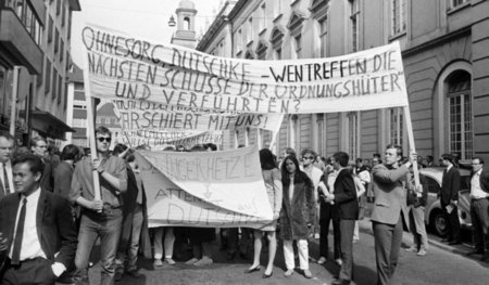 Demonstration gegen die Springer-Presse (Bonn, 16.4.1968)