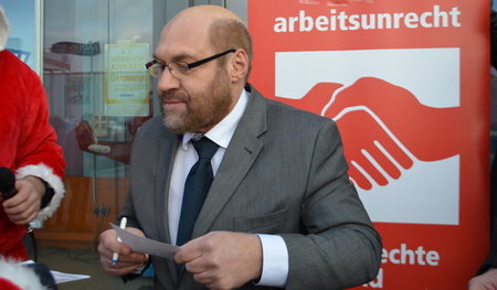 Der »wahre«, nicht der echte Martin: Würselen, 16. Dezember 2017