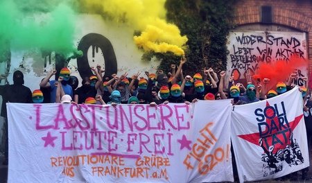 Solidarität mit den Verfolgten: Wer gegen den G-20-Gipfel demons...