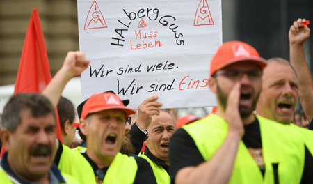 Lassen sich von der Kapitalseite nicht spalten: Die Eisengießer ...
