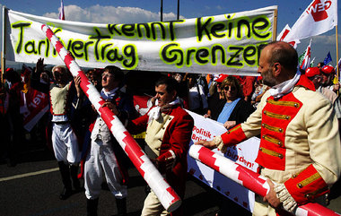 DGB-Protest gegen Kleinstaaterei am 10. Mai in Mainz