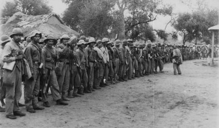 Mobilmachung. Paraguayische Truppen im Fort Alihuta im Jahr 1932