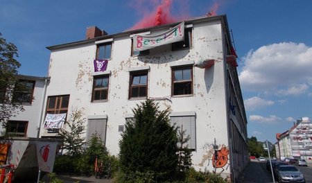 Besetzen gegen den Leerstand: Das Bleistifthaus in Hildesheim