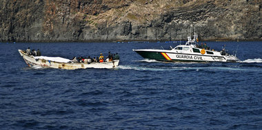 Am Ende einer tagelangen Seereise