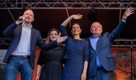 Versichern, keine neue Partei gründen zu wollen: Oskar Lafontain...