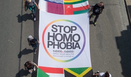Christopher Street Day in Dresden (10.6.2018)