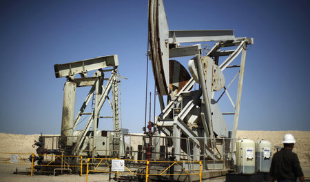 Ölförderung in Monterey Shale, Kalifornien