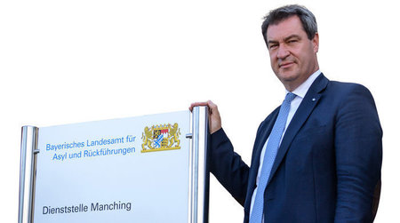 Sein Reich: Seit Amtsantritt baut Ministerpräsident Markus Söder...