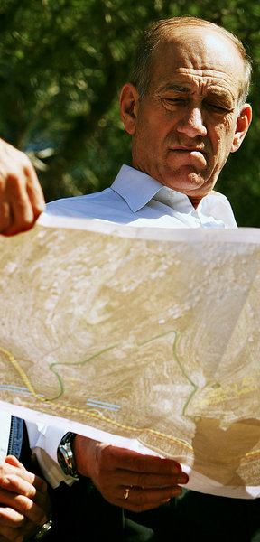 Israels Premier Ehud Olmert