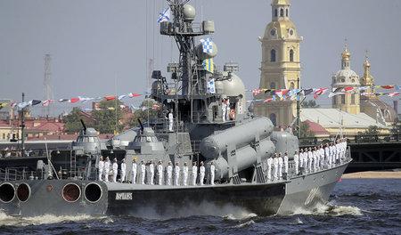 Militärische Stärke demonstriert: Am »Tag der Kriegsmarine« stel...