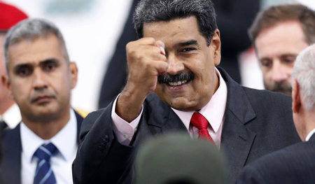 Gewohnt kämpferisch: Nicolas Maduro Gewohnt kämpferisch: Nicolas Maduro
