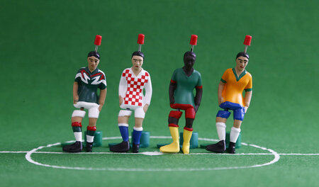 Manchmal muss man auch loben: Die Viererkette steht